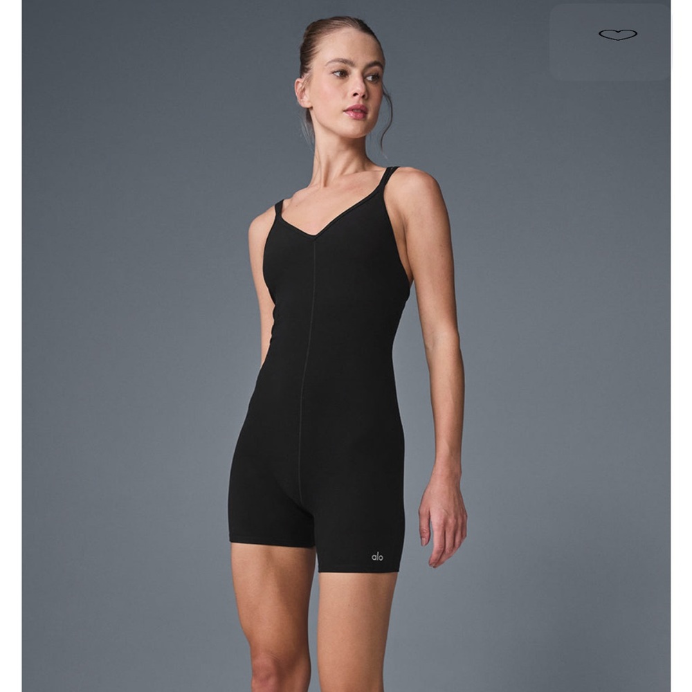 Alo Suns Out Onesie - Black - XXS
